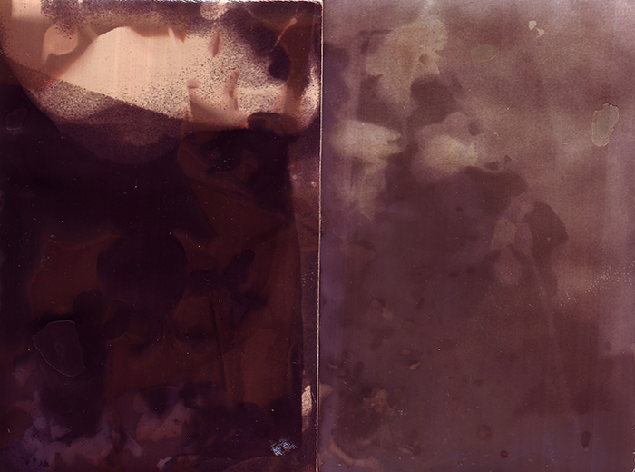 Fading out diptych